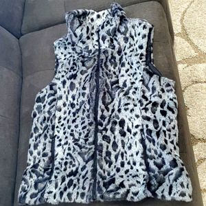 Vest, faux fur by Calvin Klein